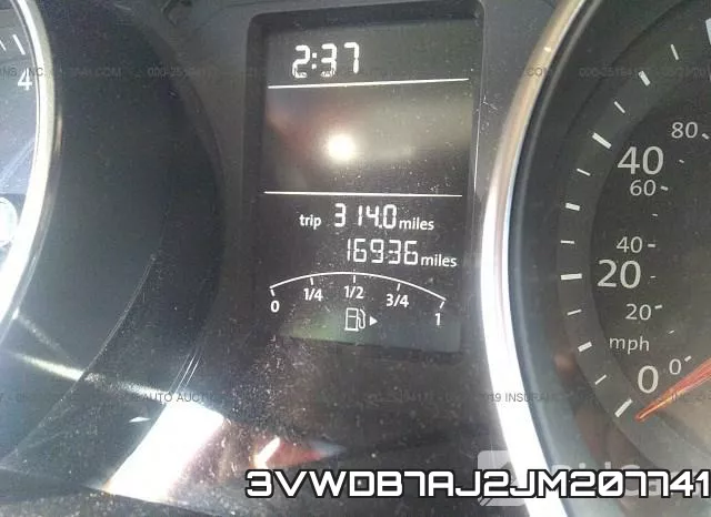 3VWDB7AJ2JM207741 фото 8