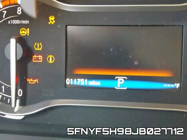 5FNYF5H98JB027712 фото 9