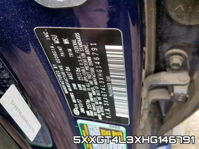 5XXGT4L3XHG146791 фото 2