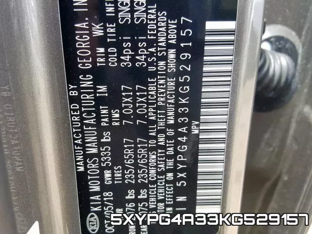 5XYPG4A33KG529157 фото 2