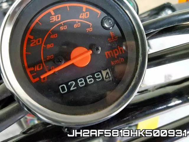 JH2AF5818HK500931 фото 2