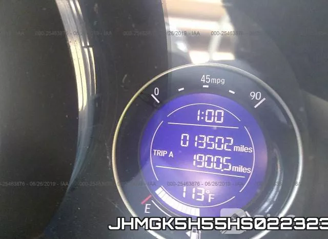 JHMGK5H55HS022323 фото 8