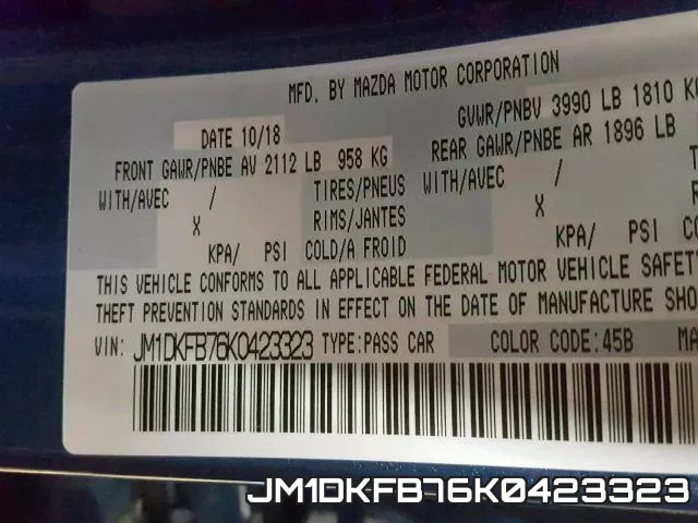 JM1DKFB76K0423323 фото 2