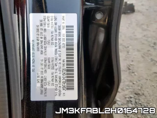 JM3KFABL2H0164728 фото 2