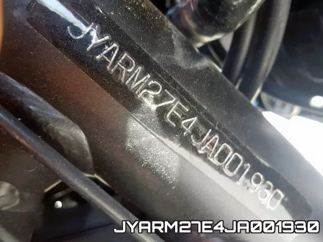 JYARM27E4JA001930 фото 2