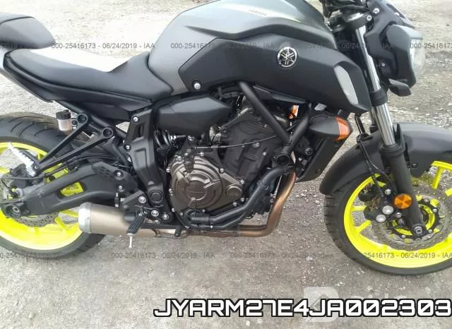 JYARM27E4JA002303 фото 9