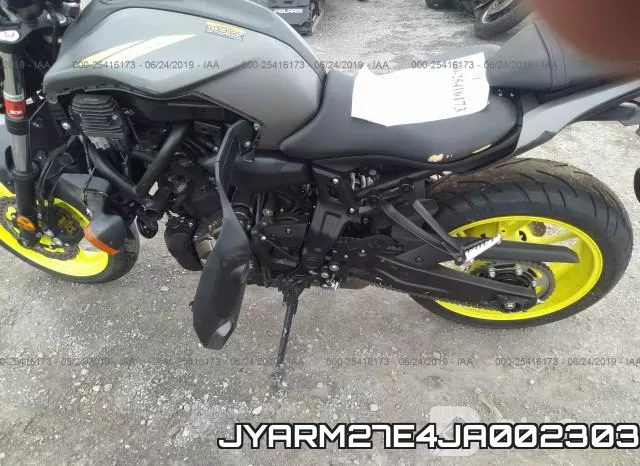 JYARM27E4JA002303 фото 10