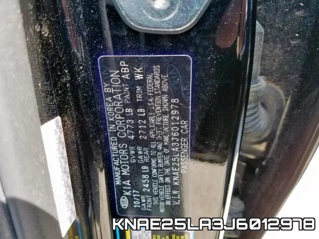 KNAE25LA3J6012978 фото 2