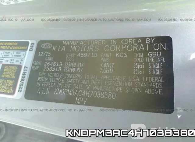 KNDPM3AC4H7038380 фото 10