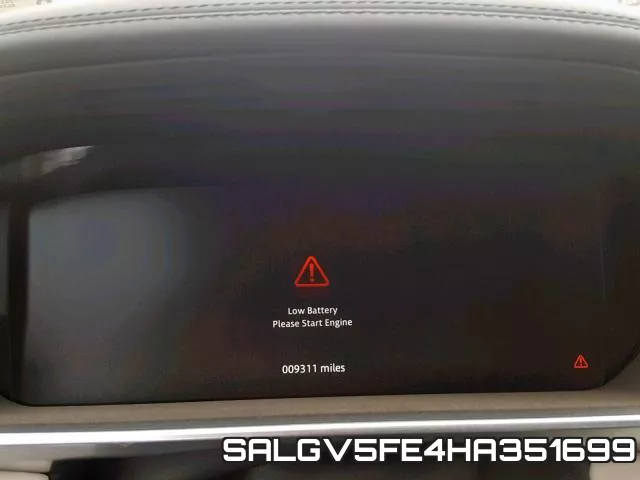SALGV5FE4HA351699 фото 9