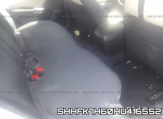 SHHFK7H60HU416552 фото 9