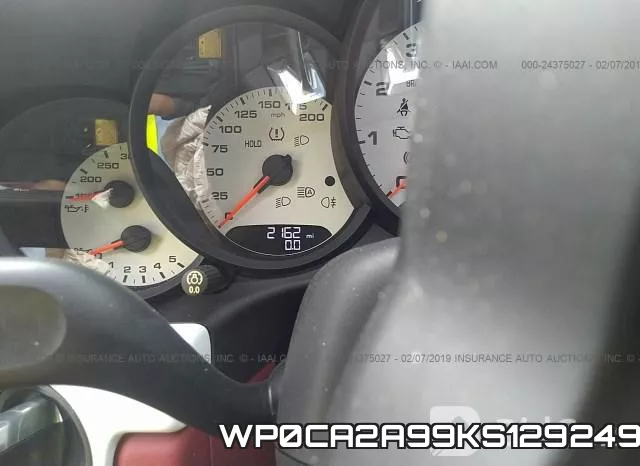 WP0CA2A99KS129249 фото 8