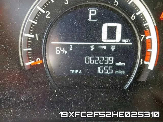 19XFC2F52HE025310 фото 9