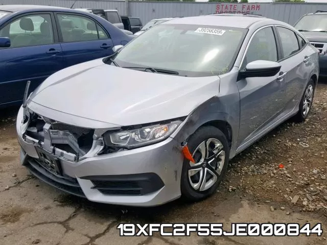 19XFC2F55JE000844 фото 3