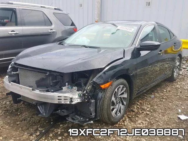 19XFC2F72JE038887 фото 3