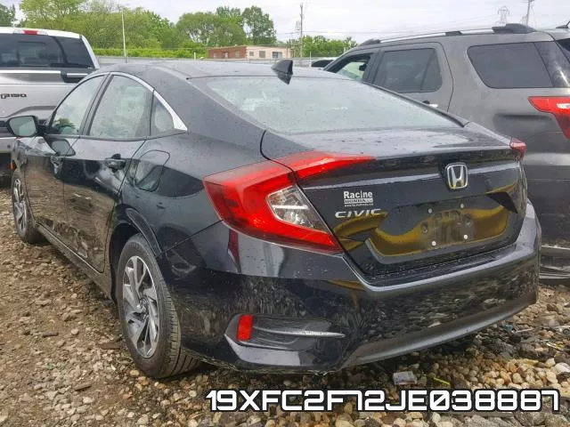 19XFC2F72JE038887 фото 4