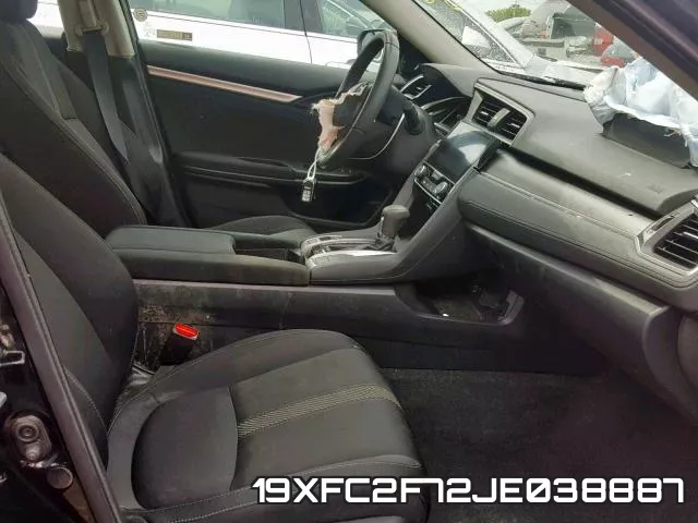 19XFC2F72JE038887 фото 6