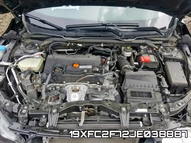 19XFC2F72JE038887 фото 8