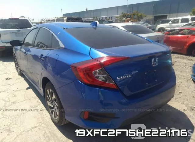 19XFC2F75HE221176 фото 4