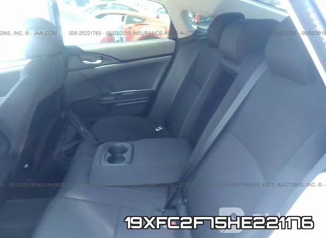 19XFC2F75HE221176 фото 9