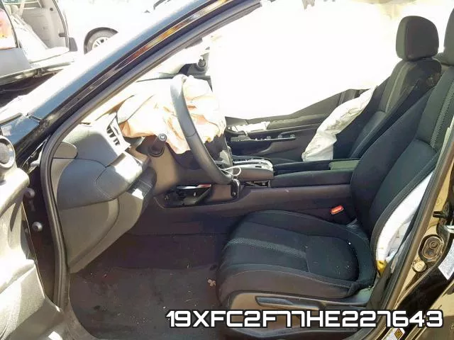 19XFC2F77HE227643 фото 6