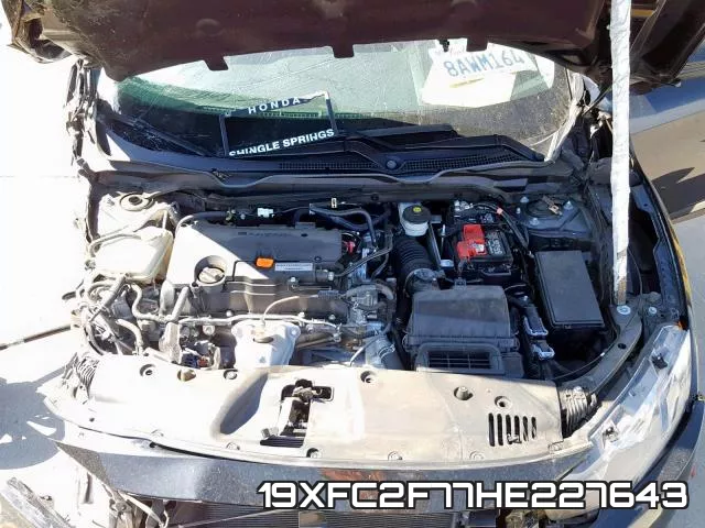 19XFC2F77HE227643 фото 8