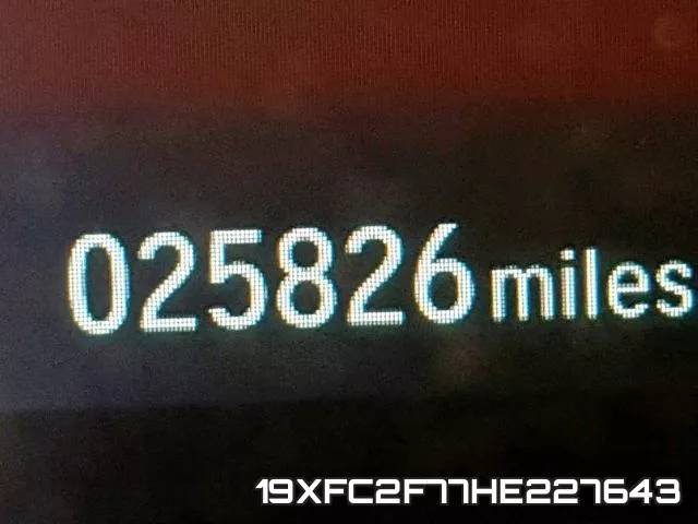 19XFC2F77HE227643 фото 9