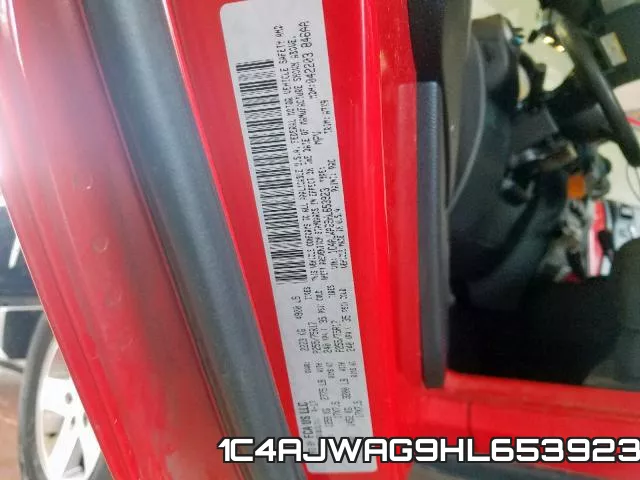 1C4AJWAG9HL653923 фото 2