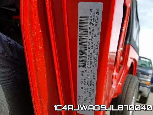 1C4AJWAG9JL870040 фото 2