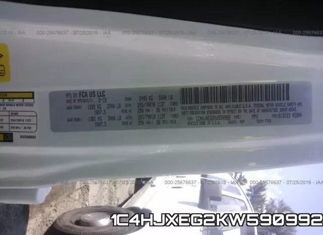 1C4HJXEG2KW590992 фото 10
