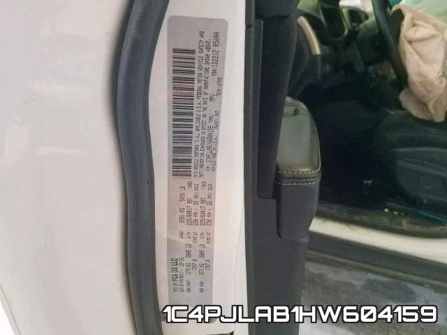 1C4PJLAB1HW604159 фото 2