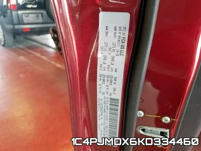 1C4PJMDX6KD334460 фото 2