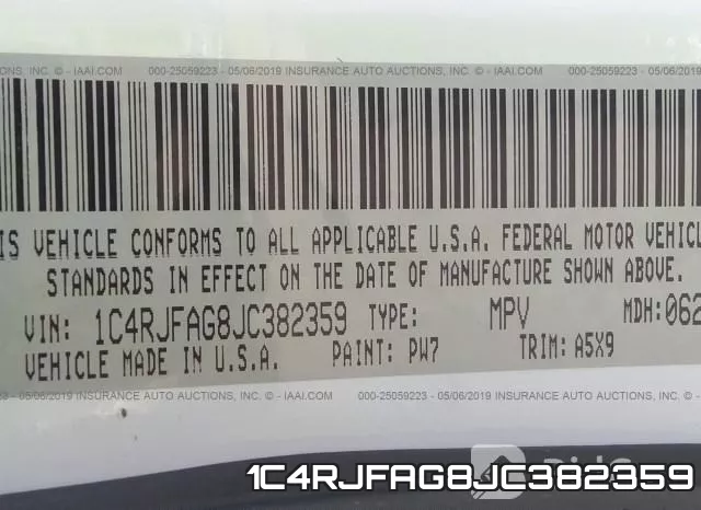 1C4RJFAG8JC382359 фото 10