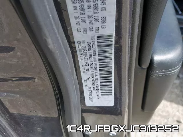 1C4RJFBGXJC313252 фото 2
