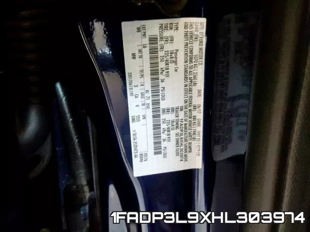 1FADP3L9XHL303974 фото 2