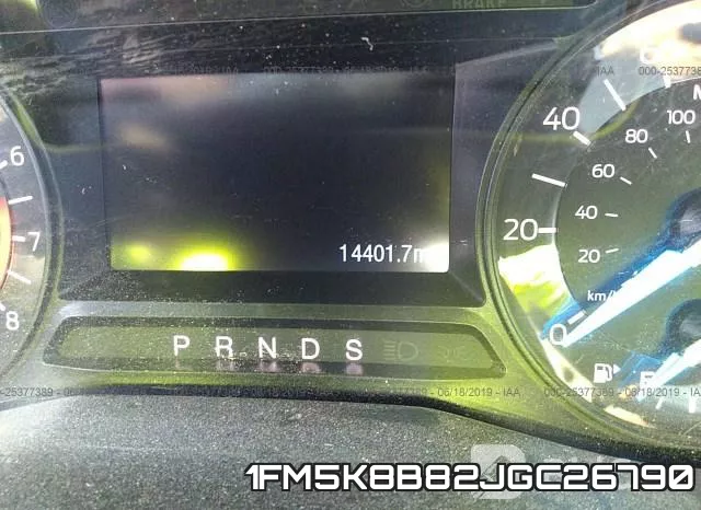 1FM5K8B82JGC26790 фото 8