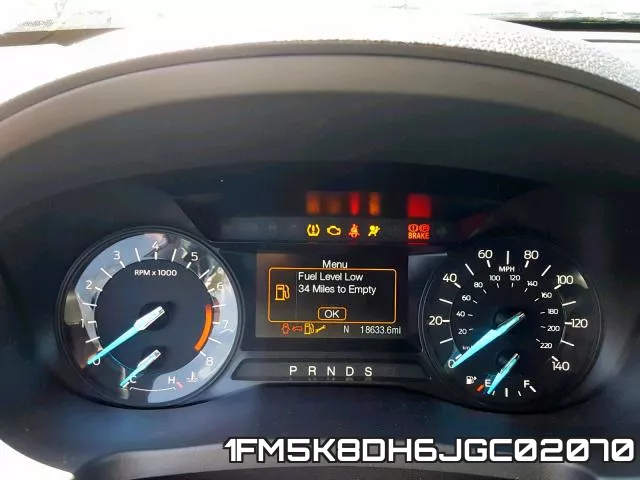1FM5K8DH6JGC02070 фото 8