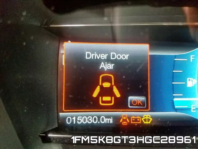 1FM5K8GT3HGC28961 фото 9