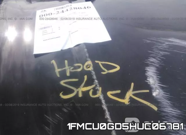 1FMCU0GD5HUC06781 фото 2