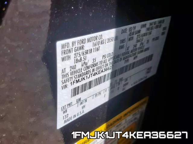 1FMJK1JT4KEA36627 фото 2