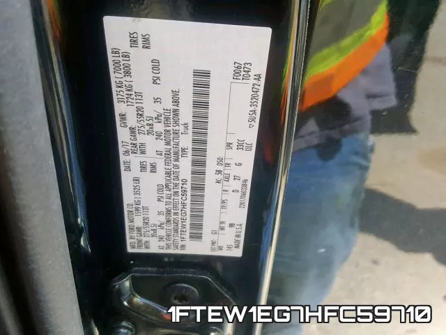 1FTEW1EG7HFC59710 фото 2