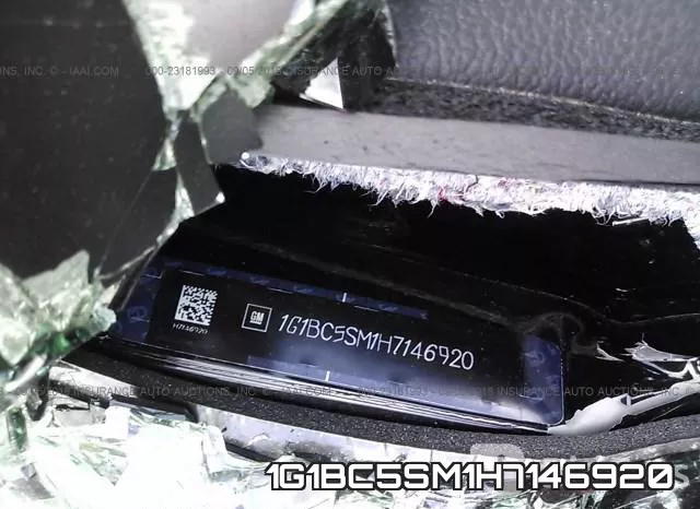 1G1BC5SM1H7146920 фото 10