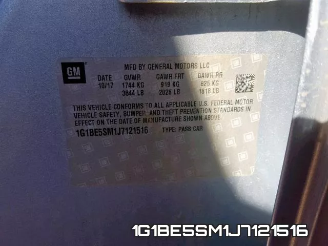 1G1BE5SM1J7121516 фото 2