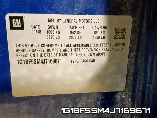 1G1BF5SM4J7169671 фото 2