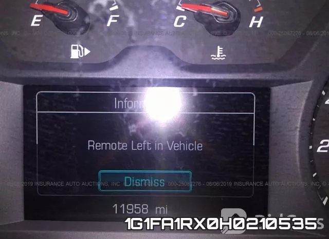 1G1FA1RX0H0210535 фото 8