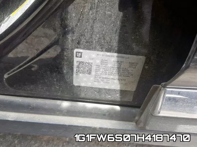 1G1FW6S07H4187470 фото 2