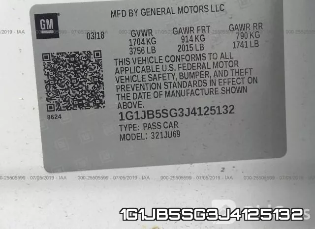 1G1JB5SG3J4125132 фото 10