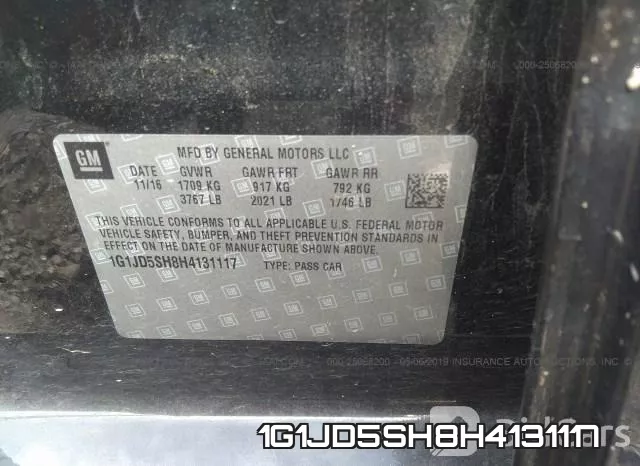 1G1JD5SH8H4131117 фото 10