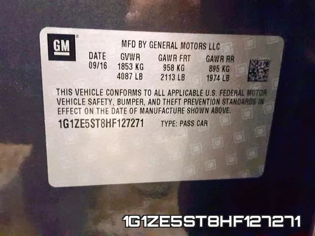 1G1ZE5ST8HF127271 фото 2