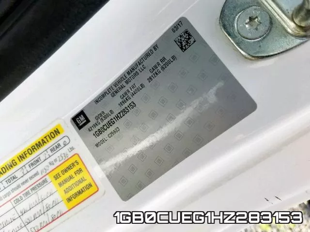 1GB0CUEG1HZ283153 фото 2